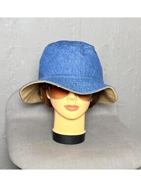 Y2K Bucket Hat Reversible Denim + Corduroy by Newhatten